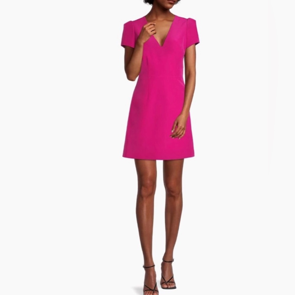 Milly Cady Atalie pink dress